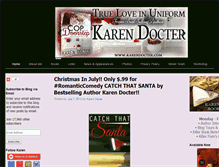 Tablet Screenshot of karendocter.com